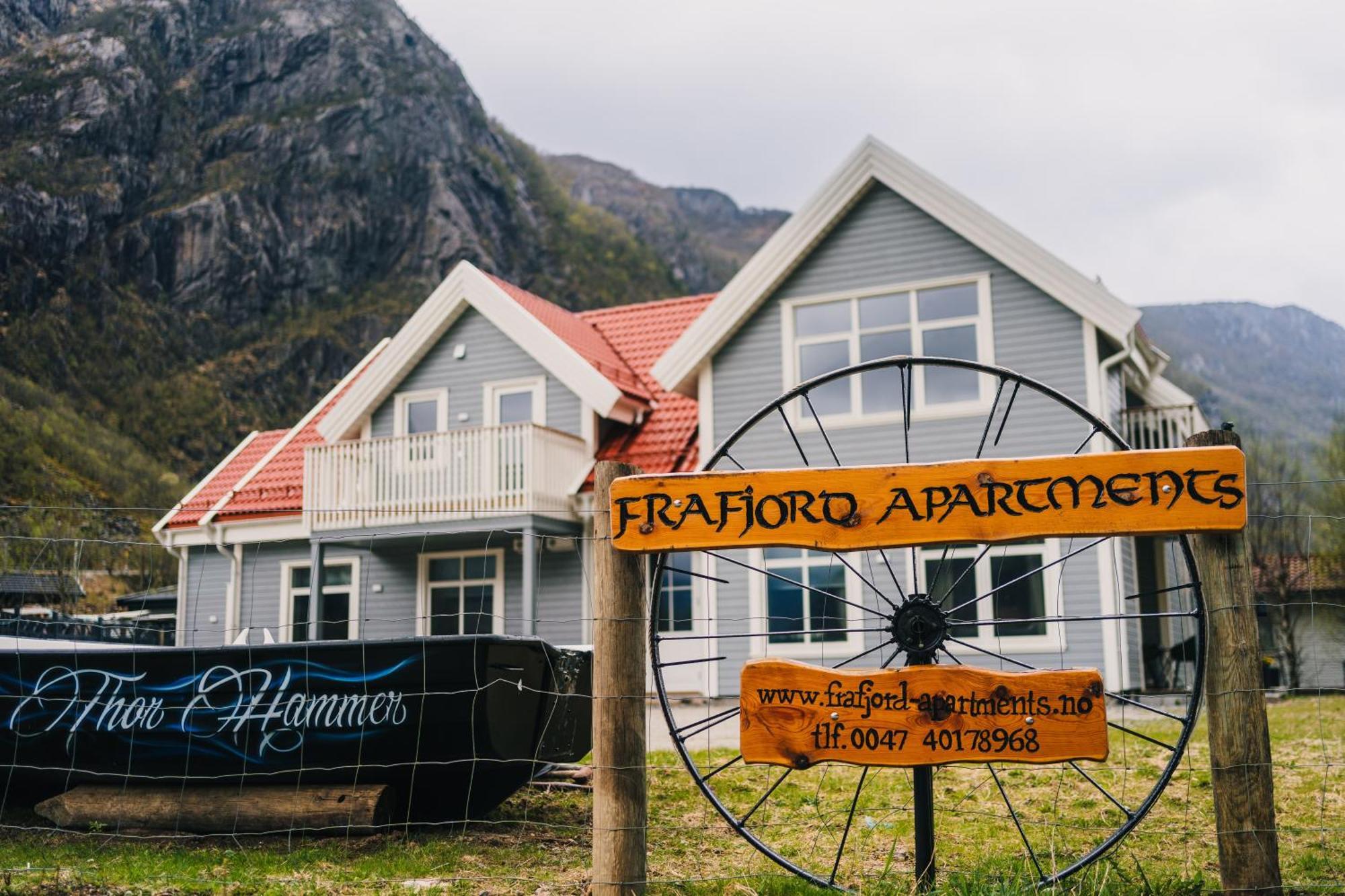 Frafjord Apartments Thor Dirdal エクステリア 写真